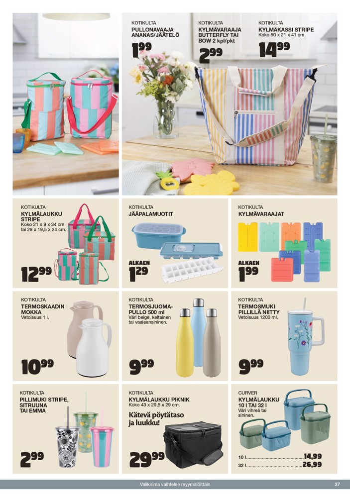 Tokmanni Tokmanni Kesäkuvasto 2026 sivu 37